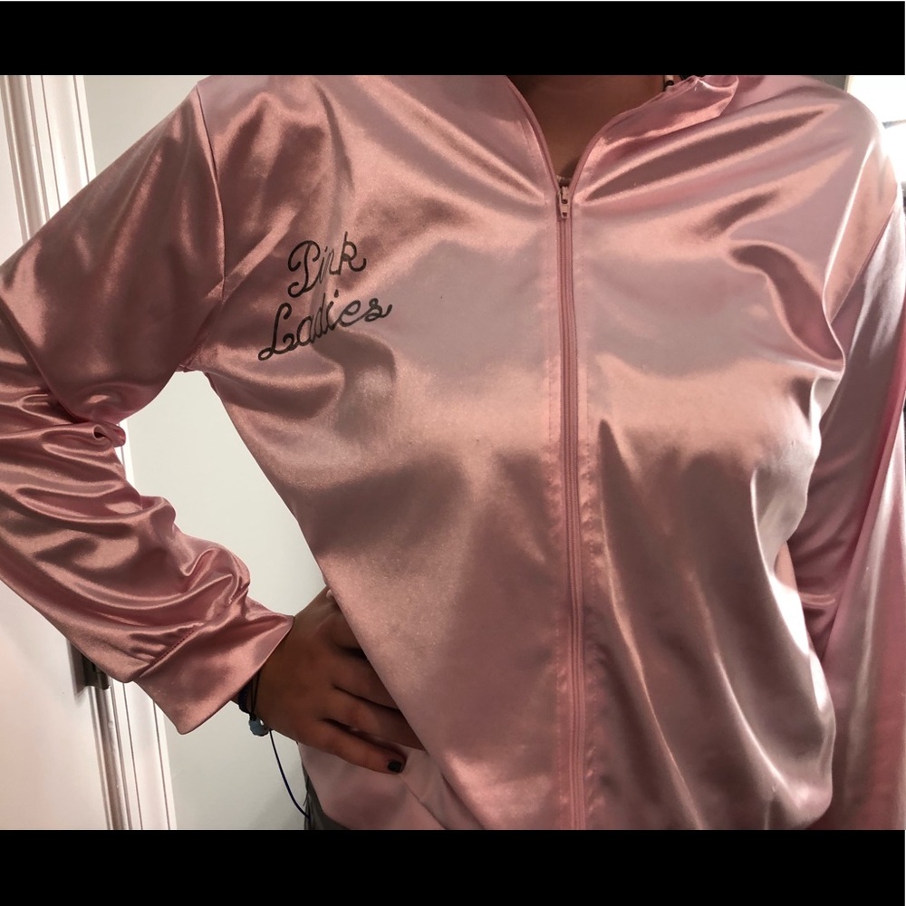 Pink Ladies Jacket From Grease M